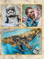 Набор красок по ткани «Сlassic» и «Perl» 12 шт по 50 мл