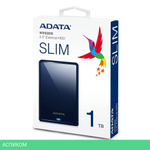 Внешний накопитель A-Data HV620S 1TB Color Box AHV620S-1TU31-CBL Blue