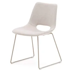 Стул Zahara бежевый с бежевыми ножками