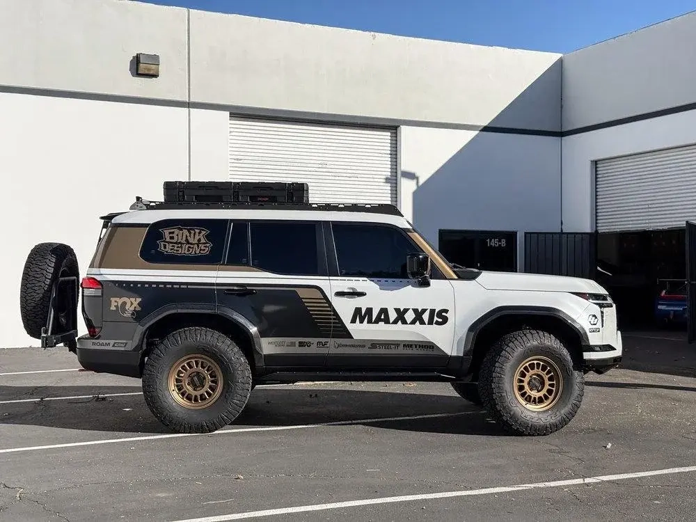 Карбоновые расширители арок для Lexus GX 550 GX550 2024+ Лексус обвес накладки