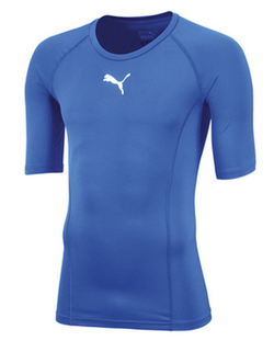 Компрессионка  Puma Liga Baselayer Tee SS - небесный