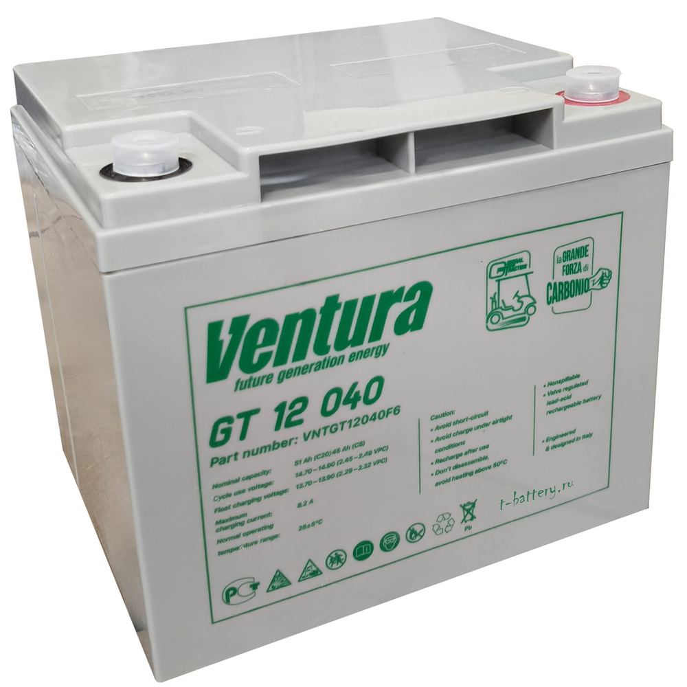 Тяговая аккумуляторная батарея Ventura GT 12 040 M6