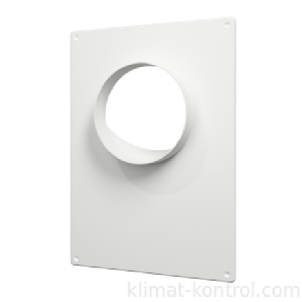 Площадка торцевая пластиковая 110 180*250 фланец D110 110ПТП ERA new title=