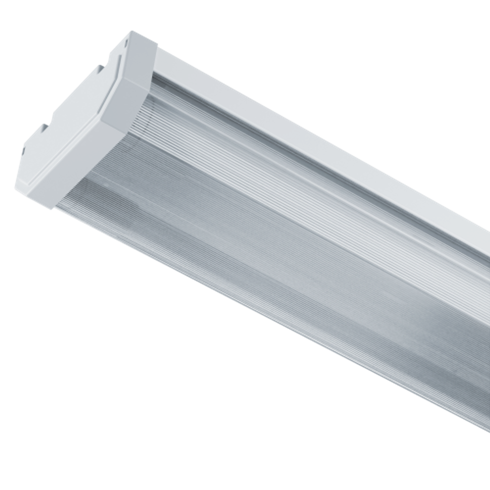 Светильник ЭРА DPO B 1200 2хT8 G13 с рассеивателем IP40 под 2 светодиодные лампы T8 2*G13 LED 12 | Линейные светильники IP20 под лампу T8 LED