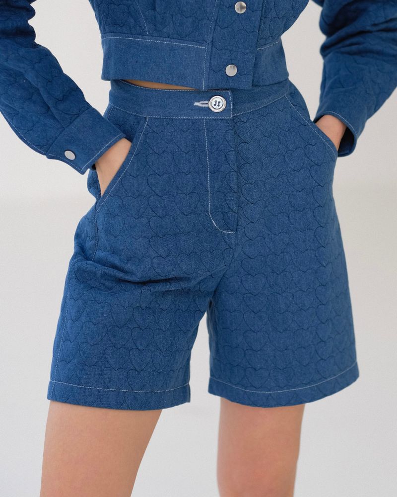 Denim Long Shorts Favorite