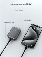 Внешний аккумулятор Aukey PB-Y55 10000 мАч серый