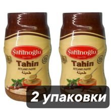Кунжутная паста Sahinoglu Tahin sesame paste 450 г x 2 шт