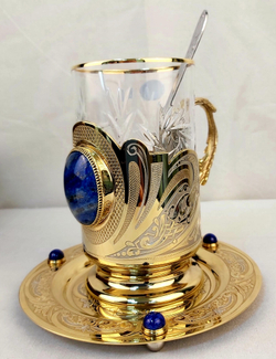 Чайный набор "Лазурит" №3