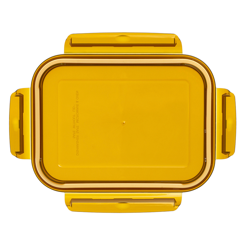 Контейнер для хранения и переноски продуктов 1.5 л Smart Solutions янтарного цвета