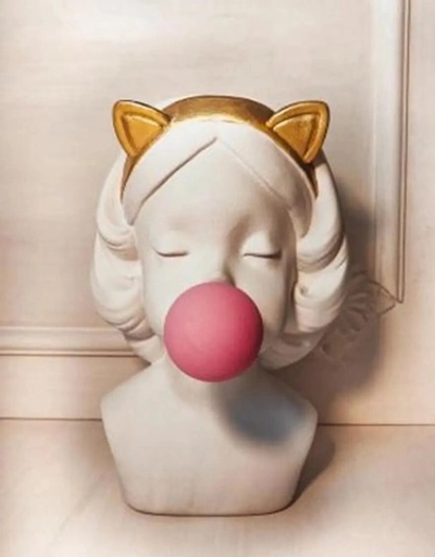 Кашпо-статуэтка из гипса «Мия» 21см стандарт