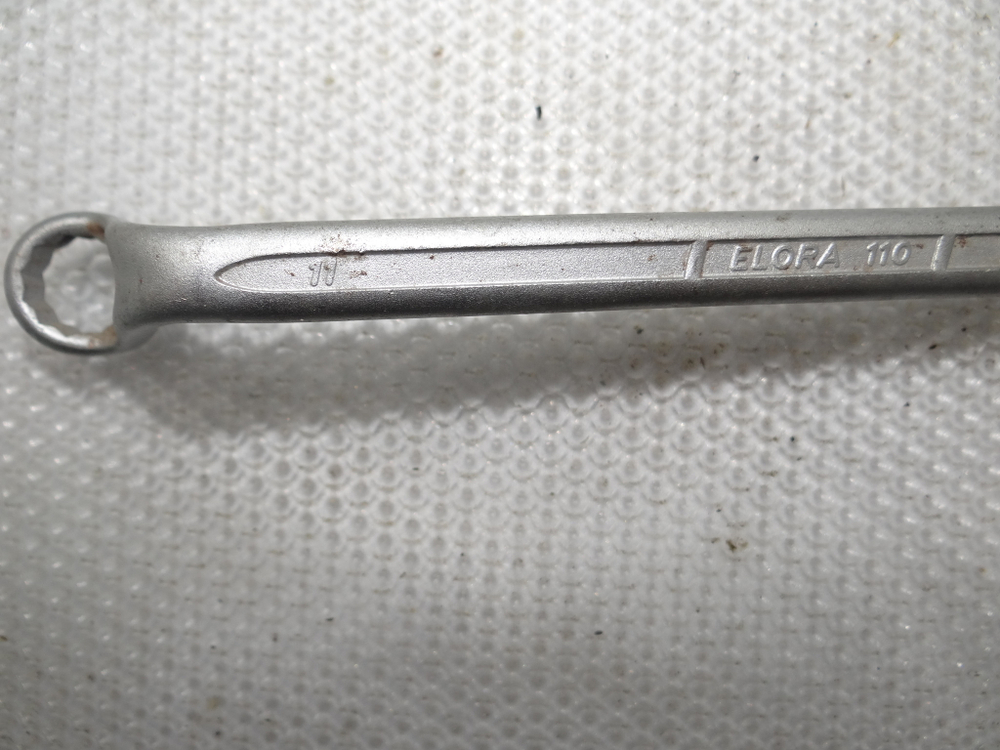 Ключ накидной коленчатый 2-хсторонний 10х11 ELORA 110 Germany Chrom-Vanadium