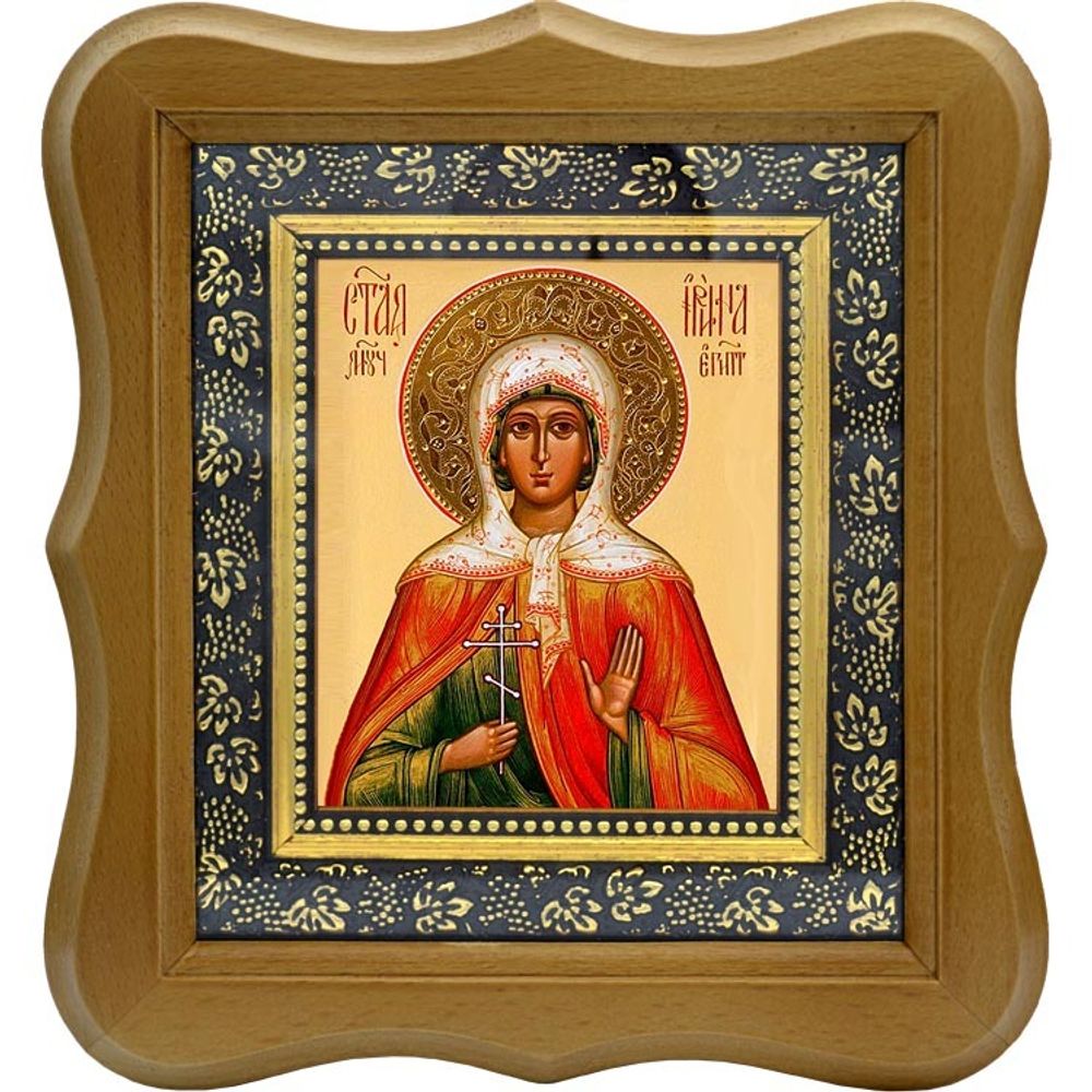 Ирина Египетская Святая мученица. Икона на холсте.