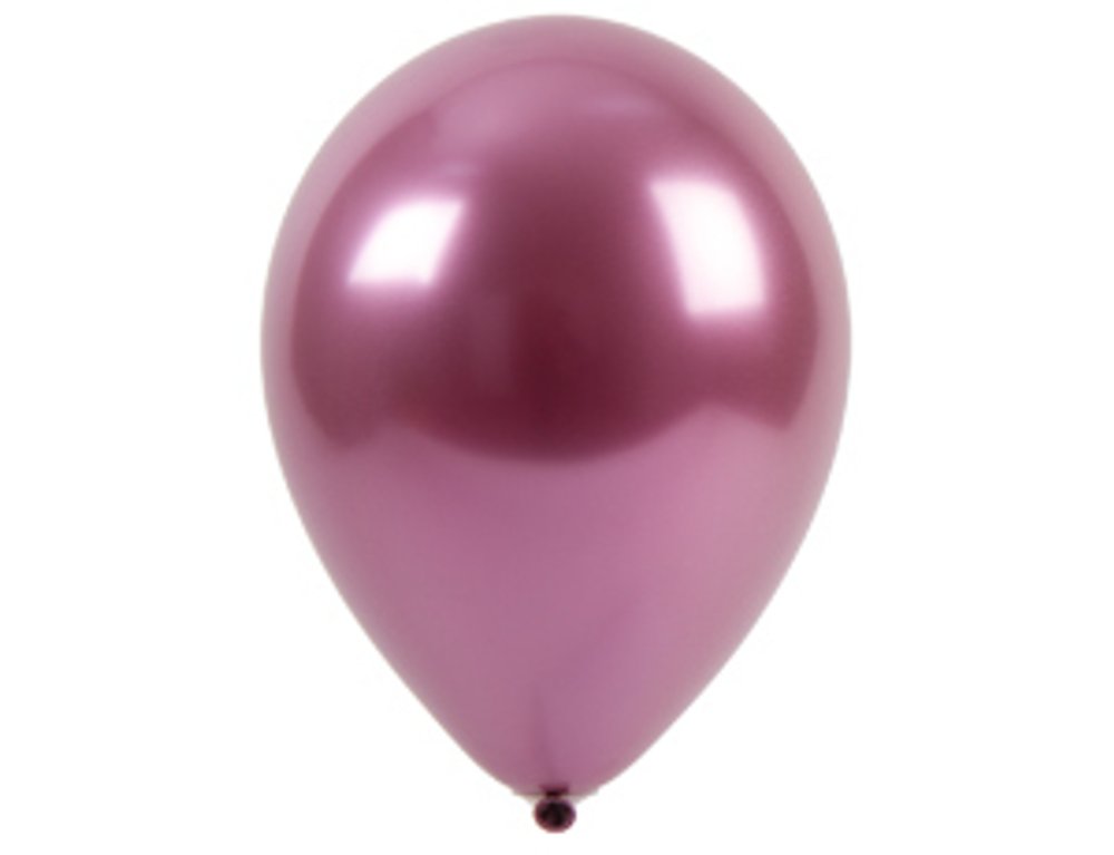 Шар 14" латекс ХРОМ Purple