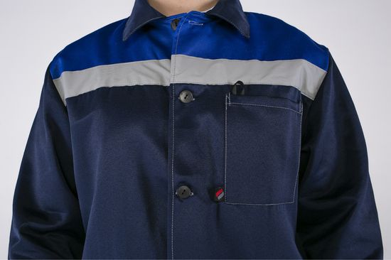 Костюм "Стандарт" СОП брюки (т.синий/василек)