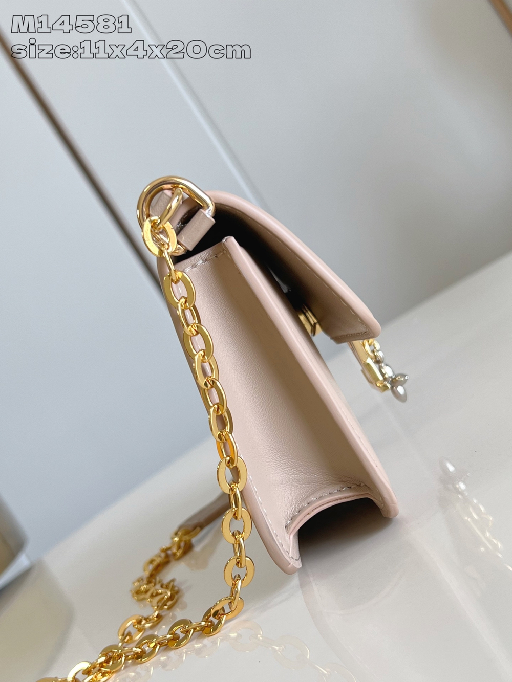 Louis Vuitton Wallet On Chain LV Bloom