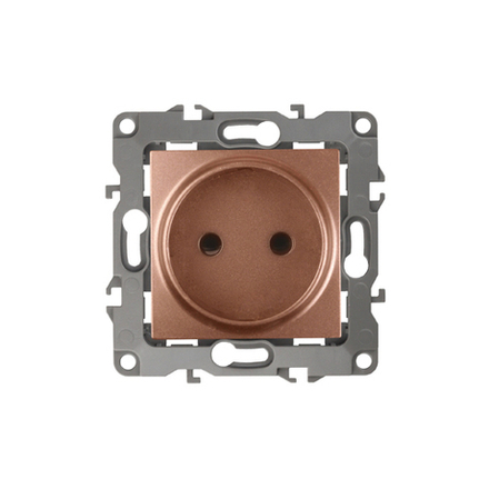 Розетка ЭРА Серия 12 12-2105-14 2P 16A-250В IP20 медь