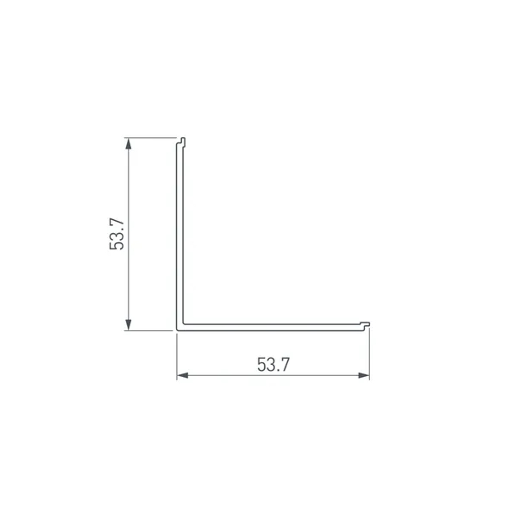 Экран KANT-H55 SQUARE OPAL (Arlight, Пластик) 056924