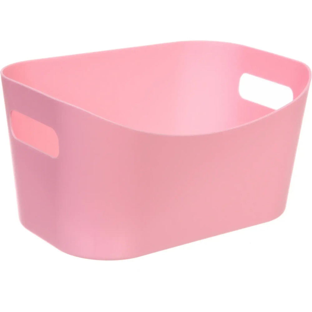 Корзина - органайзер «ДАЛЛЕТ», цвет пудровый, 30.5*19.5*16см