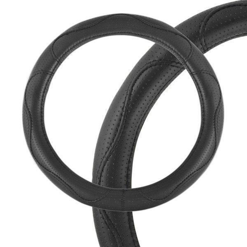 Оплетка руля M Skyway Eco экокожа перфорированная с узором черная