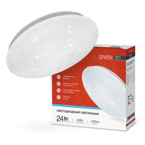 Светильник светодиодный IN HOME Орион 24Вт 230В 6500К 1560лм