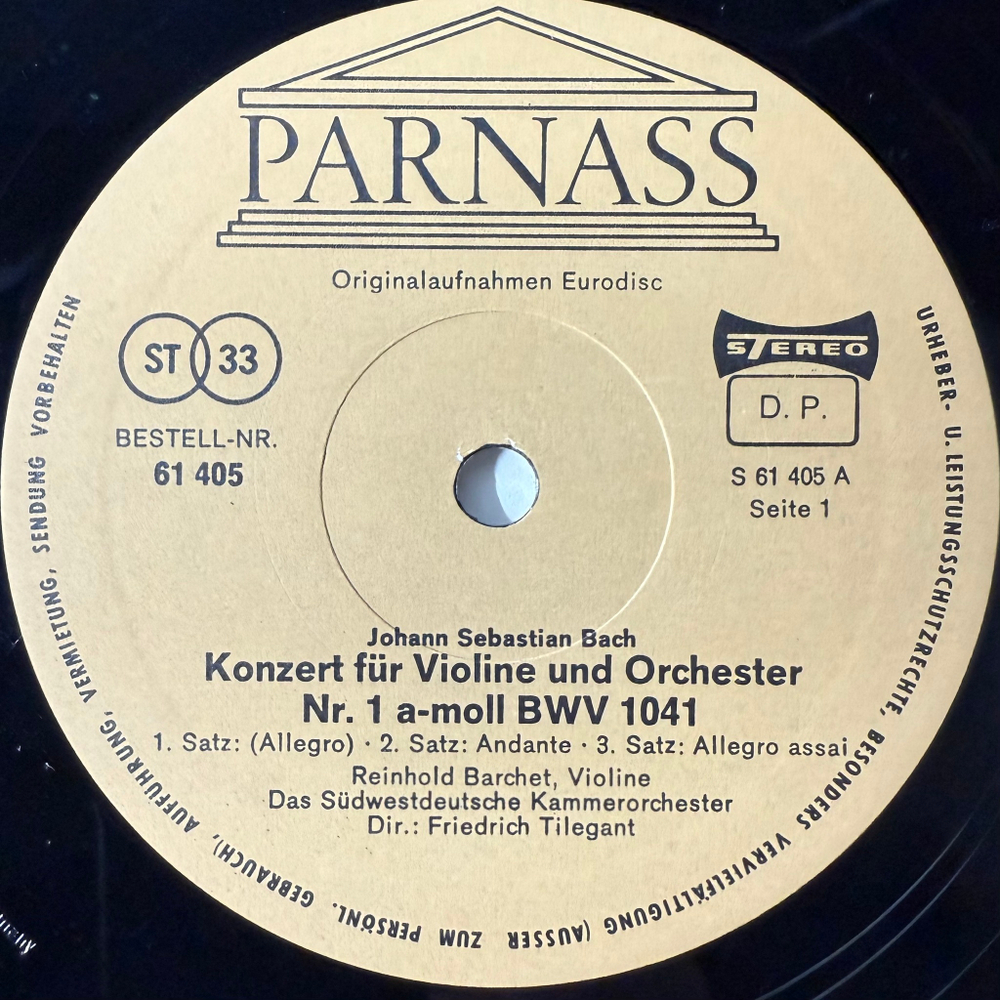 Сборник Klassik Edition - Barock 8LP (Германия 1972г.)