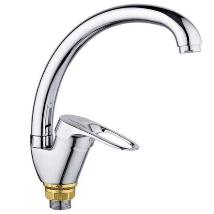 Смеситель для кухни, РМС, с картриджем, хром, SL55-011F