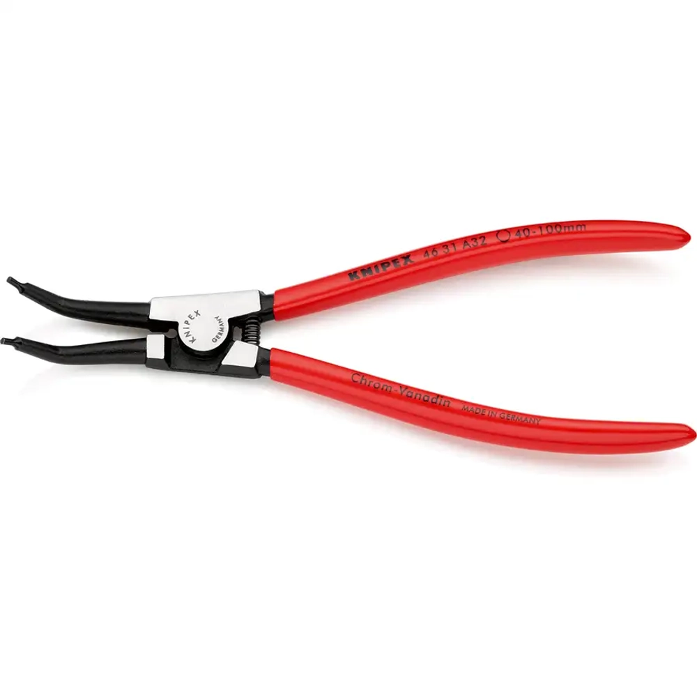 Щипцы для стопорных колец черненые 210 мм Knipex 46 31 A32