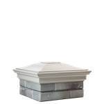 Колпак полимеркомпозитный Monblan 385*385 (1,5 кирпича) бежевый