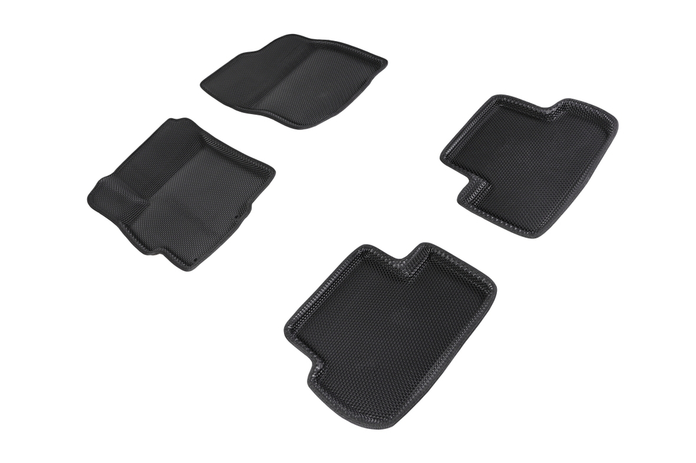 Коврики EVA 3D соты для Mitsubishi Lancer X 2007-2017, Seintex.95420