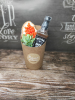 Мини букет из мыла "Ягодное наслаждение" 8 марта подарки