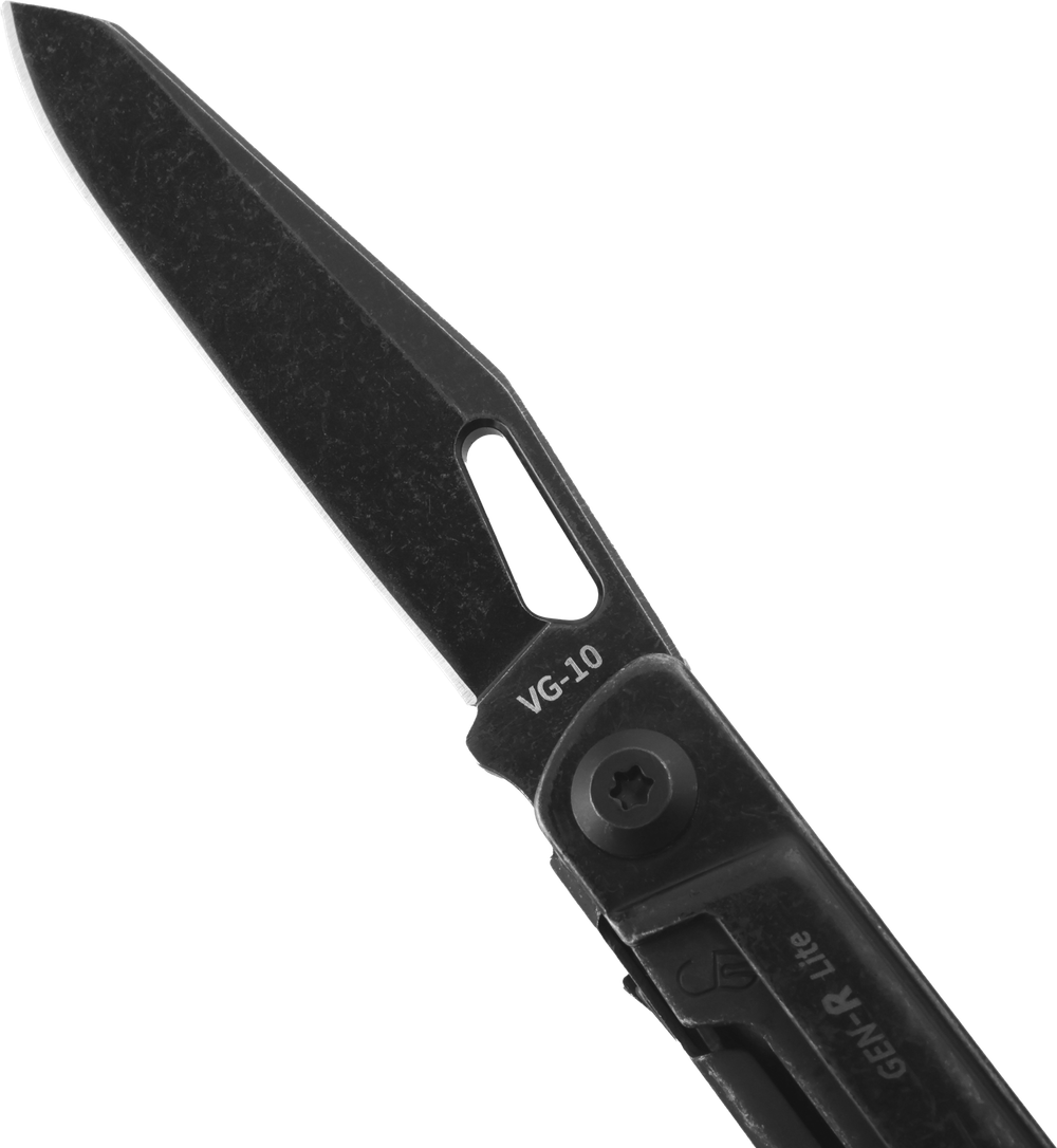 Нож-мультитул Rocktol 15 в 1 нержавеющая сталь, черный, кожаный чехол