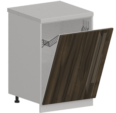 Кухня Модуль ШНВ 600 Вотан / Орех Миланский