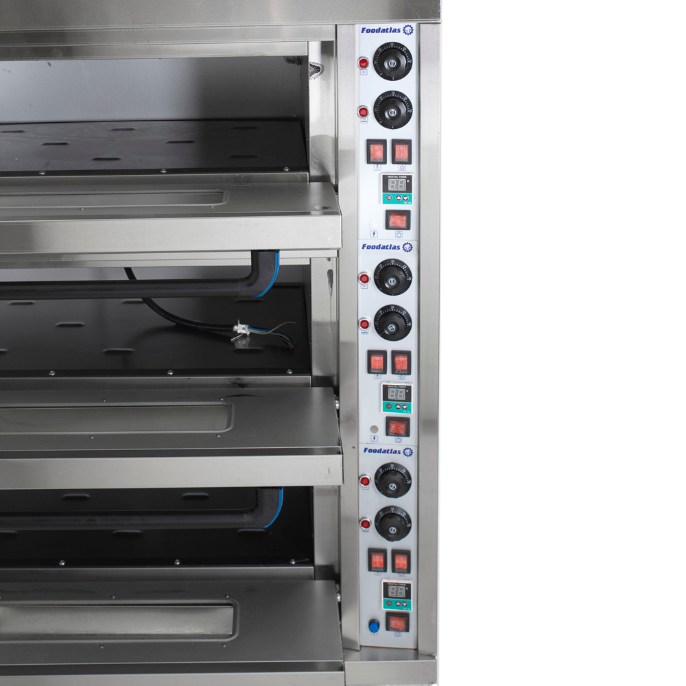 Печь хлебопекарная электрическая ярусная HEO-33 Foodatlas