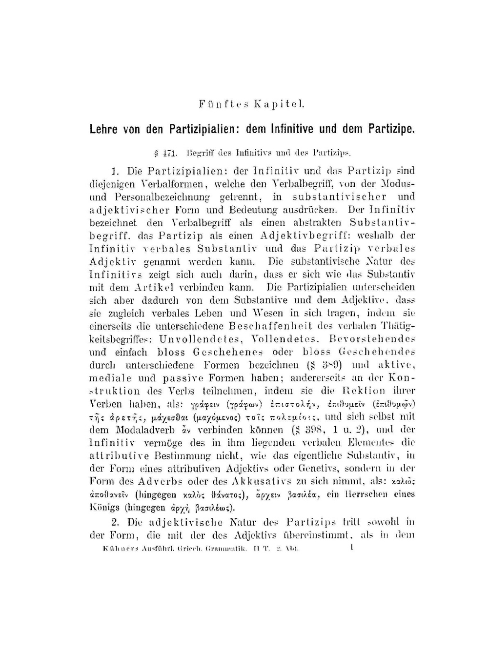 Ausführliche Grammatik der griechischen Sprache. Teil 2. Satzlehre. Band 2 | R.Kühner