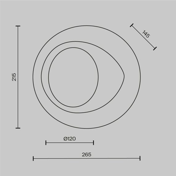 Бра Maytoni Modern MOD435WL-01W