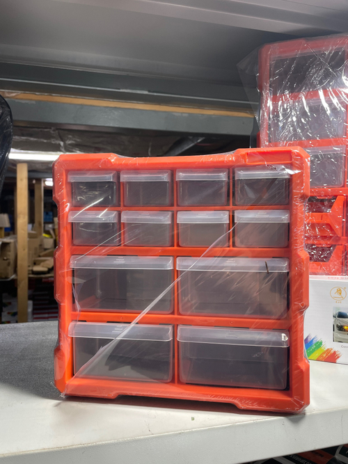 А-401 / Органайзер для крепежа, ящик, бокс - мини (1 шт.)