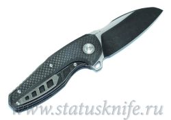 Нож CKF Aich (Малышев, M390, Ti, CF)фотография - 5