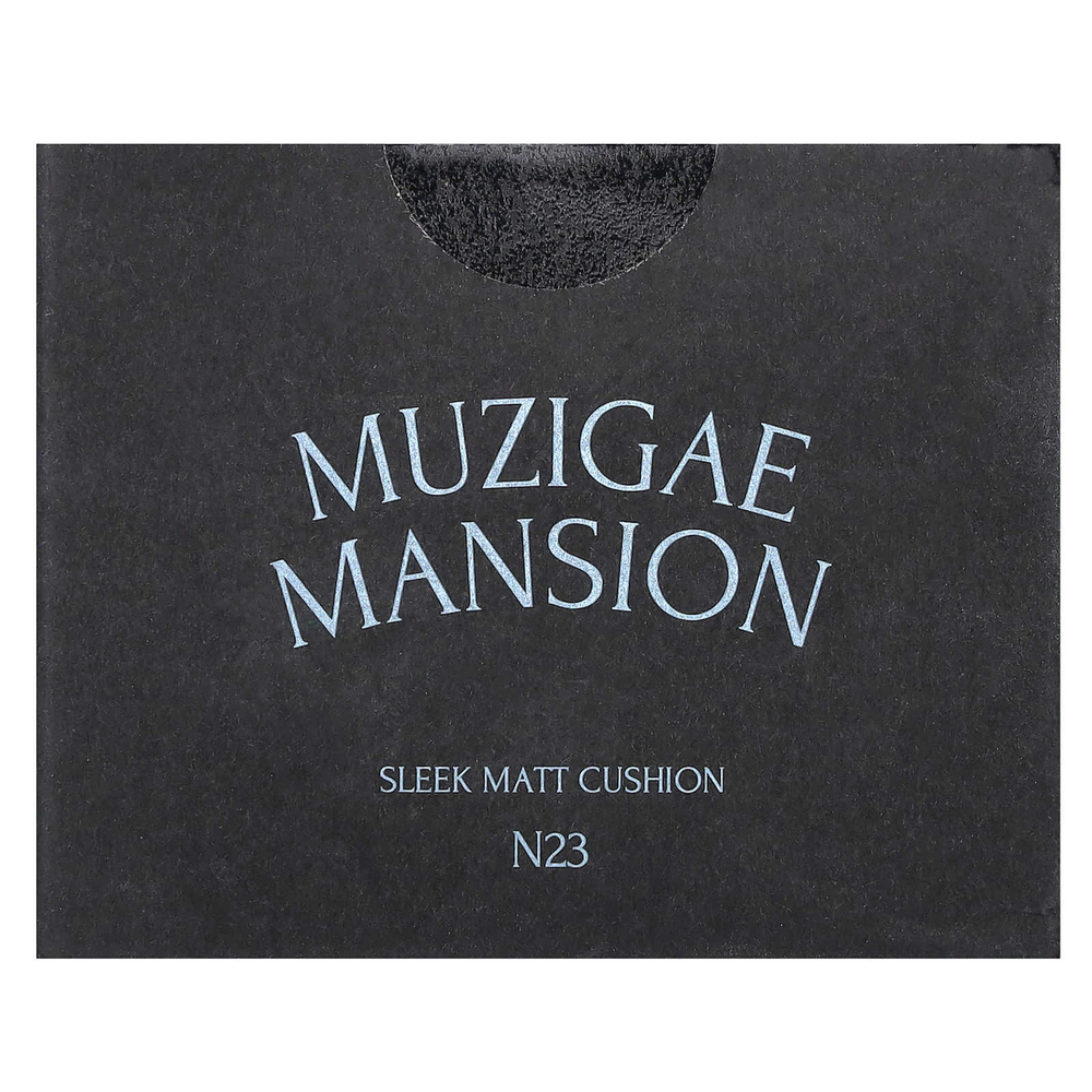 Muzigae Mansion, Sleek матирующий кушон, N23, SPF 50, PA4+, 15 г