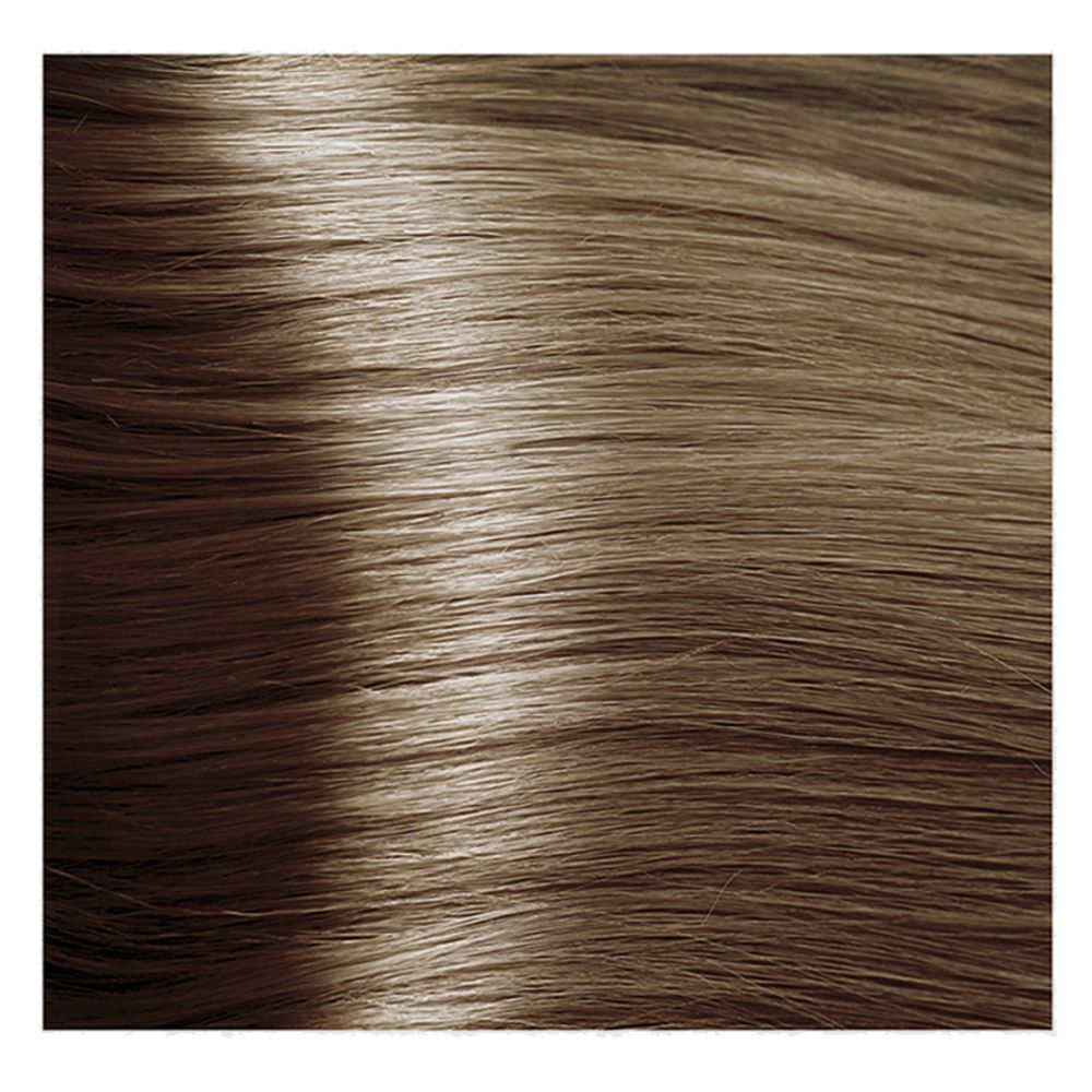 Крем краска для волос с гиалуроновой кислотой Kapous, 100 мл - HY 8.0 Светлый блондин