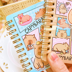 Блокнот для заметок "Cute Capybara Family"