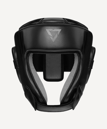 Шлем открытый ORO, ПУ, черный