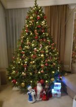 Ель искусственная «Эрмитажная» (Литая хвоя) 150 см / 1.5 м