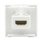 Розетка HDMI,  2мод.,  бел. (45х45мм),  серия (тип) DEC