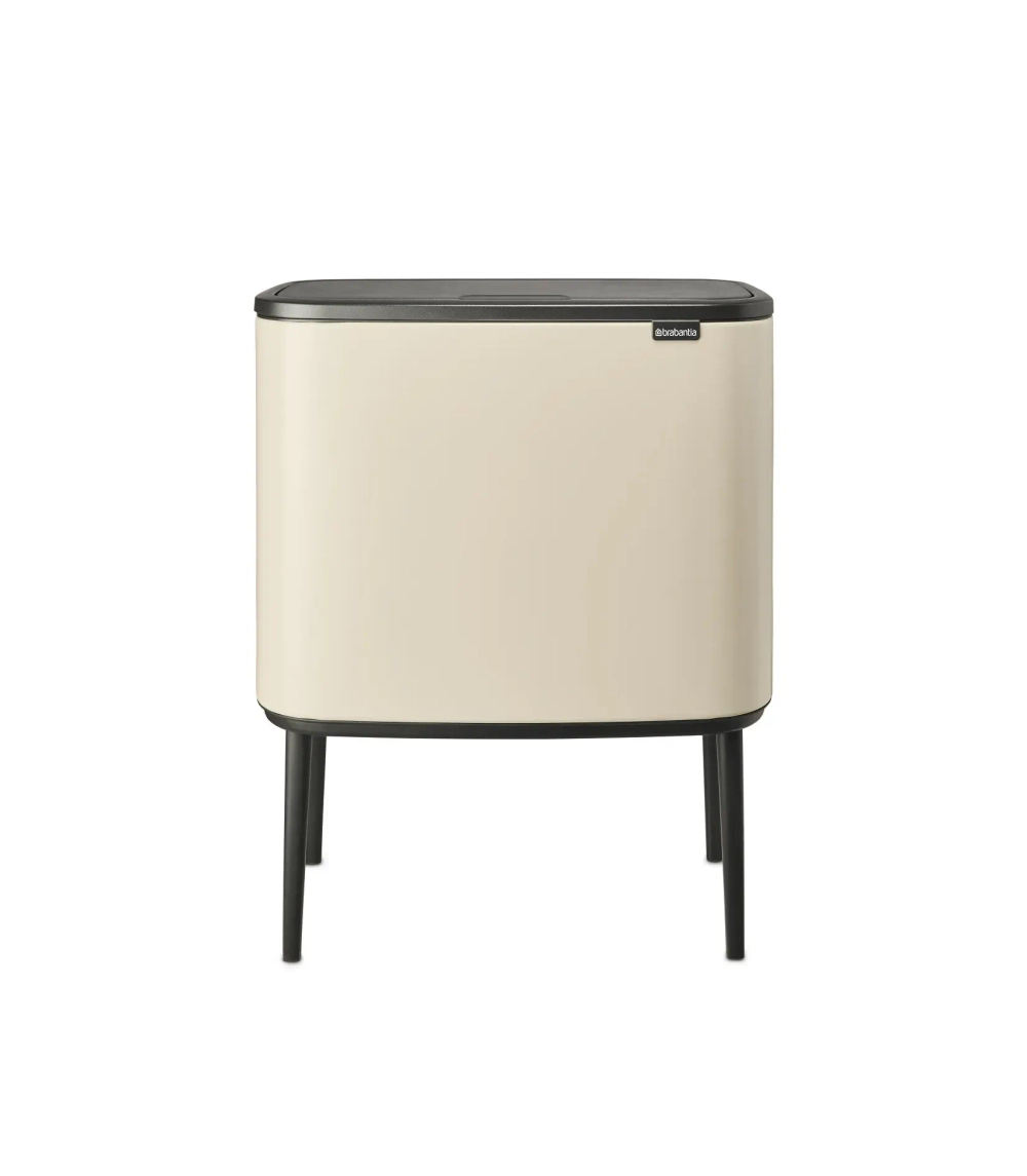 Brabantia Контейнер для мусора Bo Touch 36 л мягкий бежевый