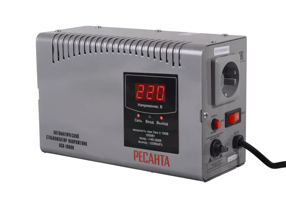 Стабилизатор Ресанта АСН-1000 Н Ресанта