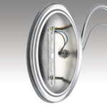 8034/1W CLASSI LN26 металл/стекло, хром/прозрачный Бра E14 1*40W 220V INCANTO