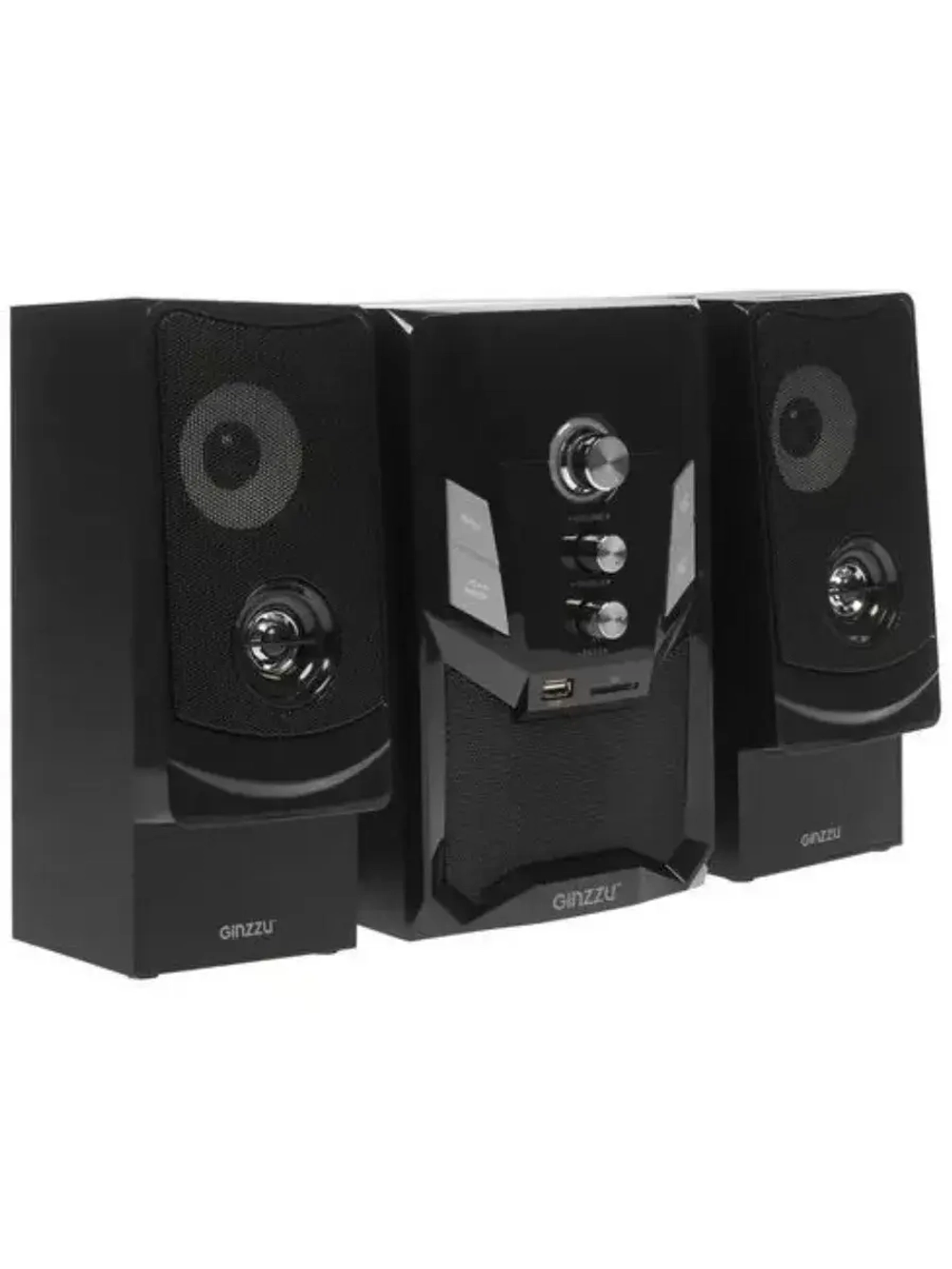 Колонки 2.1 GM-415 17015 BLACK 10 Вт, питание от сети 220В