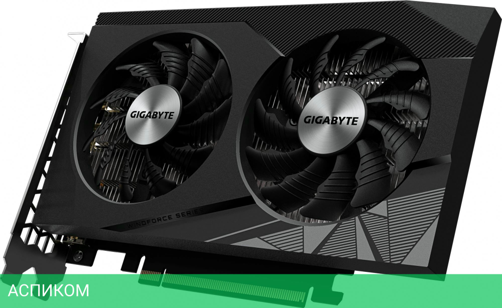 Видеокарта GigaByte Intel Arc A310 Windforce 4GB (GV-IA310WF2-4GD)
