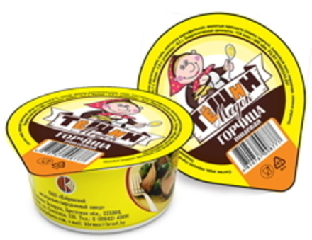 Горчица "Тёщин медок" 100г. Кобрин