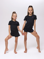 Футболка черная из микрофибры